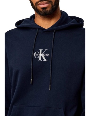 Calvin Klein Jeans sweat homme bleu capuche