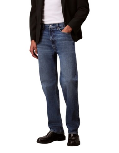 Calvin Klein Jeans jean homme bleu coton bio