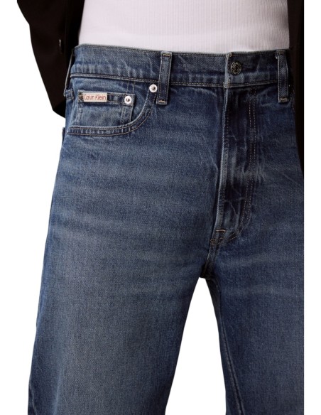 Calvin Klein Jeans jean homme bleu coton bio