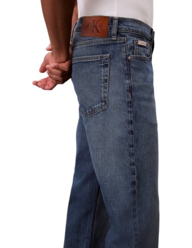Calvin Klein Jeans jean homme bleu coton bio