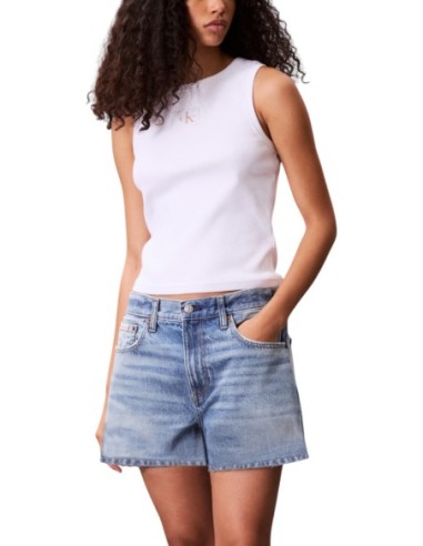 Calvin Klein Jeans débardeur femme blanc