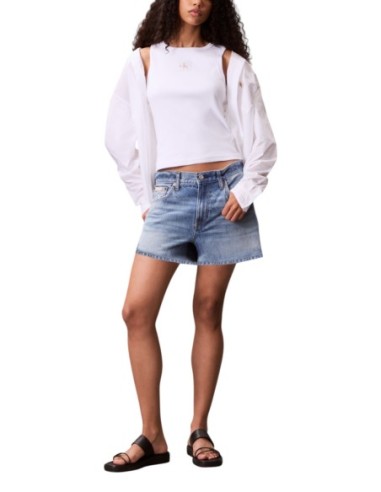 Calvin Klein Jeans débardeur femme blanc