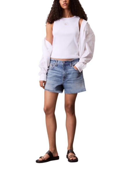 Calvin Klein Jeans débardeur femme blanc