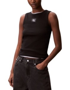 Calvin Klein Jeans débardeur femme noir