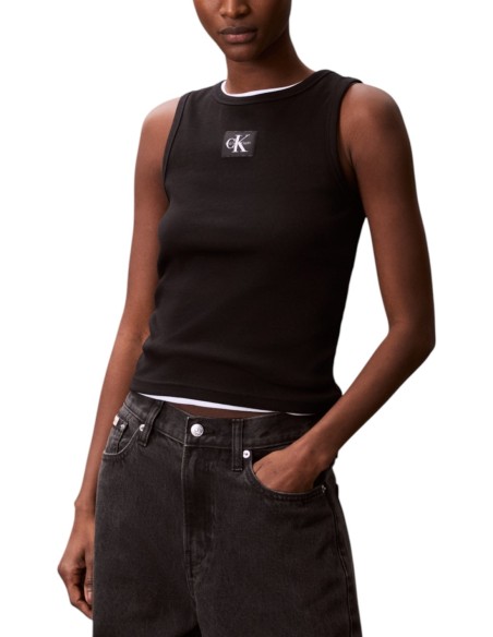 Calvin Klein Jeans débardeur femme noir