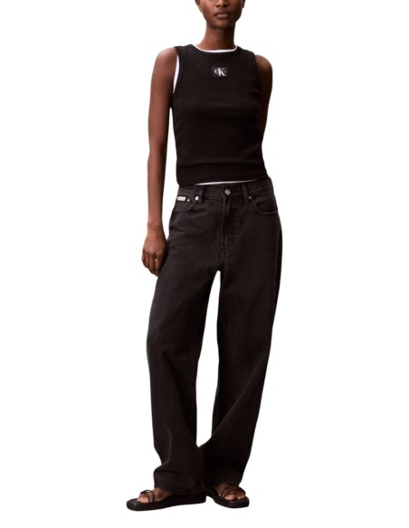 Calvin Klein Jeans débardeur femme noir