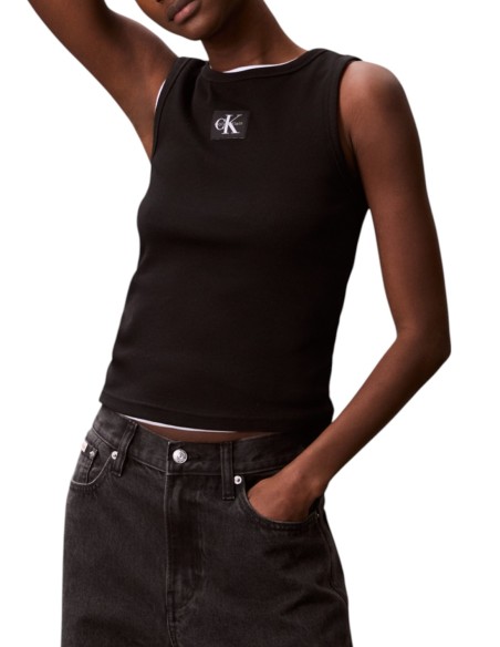 Calvin Klein Jeans débardeur femme noir