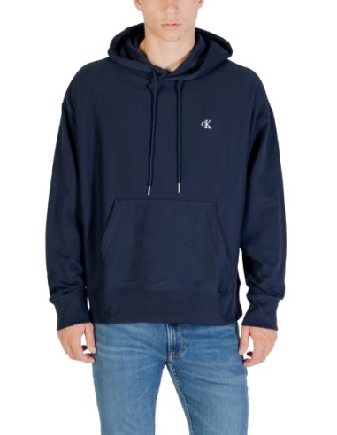 Calvin Klein Jeans sweat homme bleu zippé