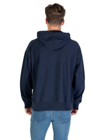 Calvin Klein Jeans sweat homme bleu zippé