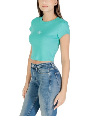Calvin Klein Jeans top femme turquoise