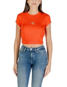Calvin Klein Jeans top femme rouge