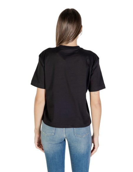 Calvin Klein Jeans t-shirt femme noir coton