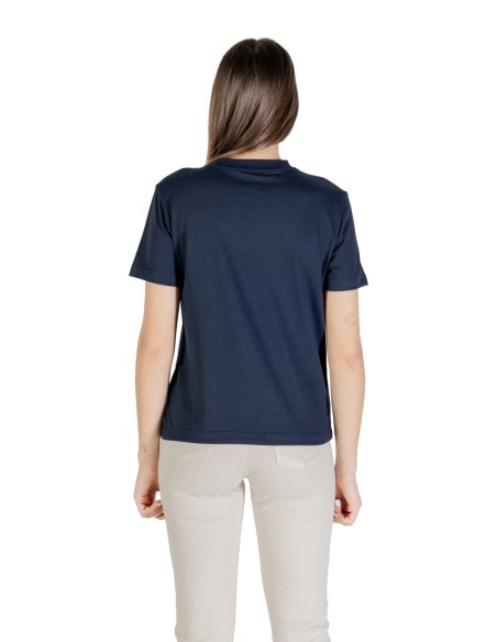 Calvin Klein Jeans t-shirt femme bleu imprimé