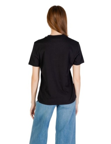 Calvin Klein Jeans t-shirt femme noir coton