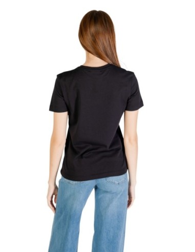 Calvin Klein Jeans t-shirt femme noir classique