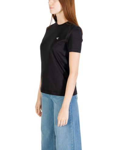Calvin Klein Jeans t-shirt femme noir classique
