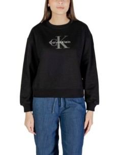 Calvin Klein Jeans sweat femme noir imprimé