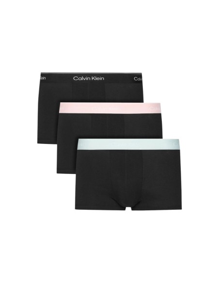 Boxer court homme noir low rise CK – lot de 3 Daily Edition