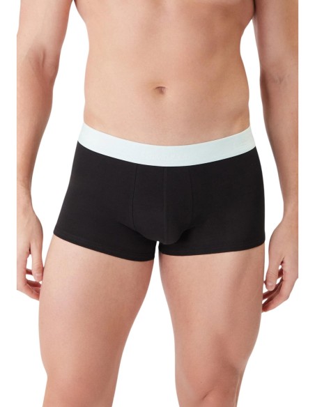 Boxer court homme noir low rise CK – lot de 3 Daily Edition