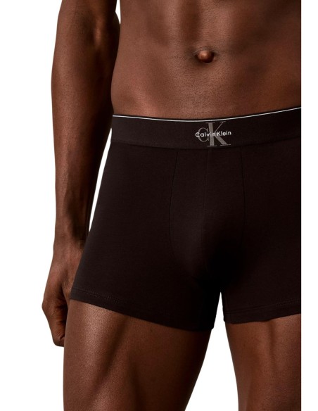 Boxer court homme gris Calvin Klein – lot de 3 coton stretch