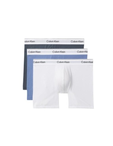 Boxer homme bleu Calvin Klein – lot de 3 confort stretch