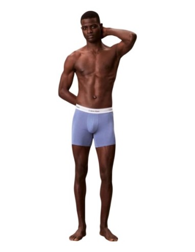 Boxer homme bleu Calvin Klein – lot de 3 confort stretch