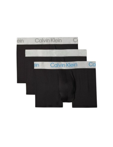 Boxer court homme noir Calvin Klein – lot de 3 coton stretch
