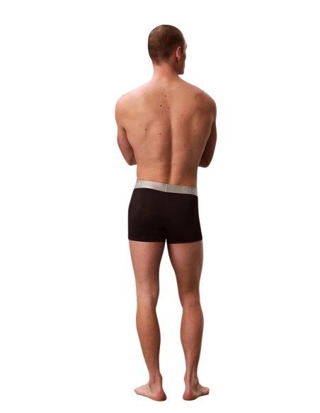 Boxer court homme noir Calvin Klein – lot de 3 coton stretch