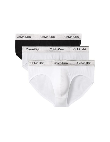 Slip homme blanc CK – lot de 3 classique