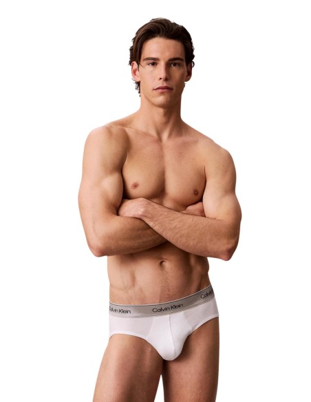 Slip homme blanc CK – lot de 3 classique