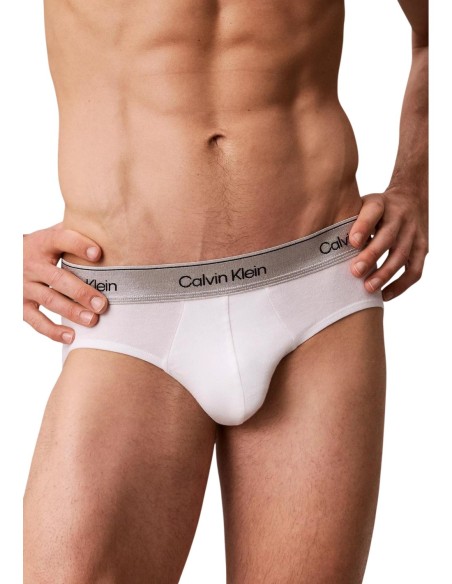 Slip homme blanc CK – lot de 3 classique