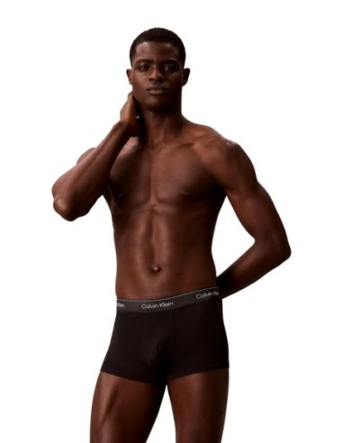 Boxer court homme noir CK – lot de 3 Active Edition