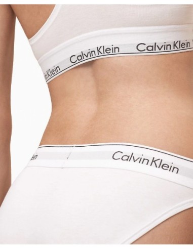 Calvin Klein Underwear lingerie femme blanche modal