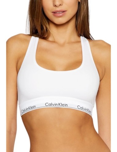 Calvin Klein Underwear brassière femme blanche