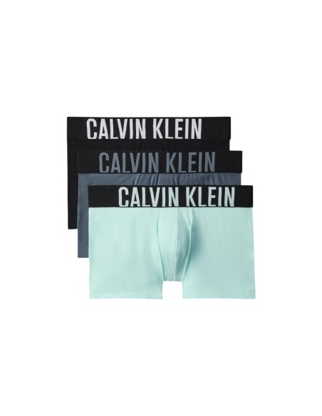 Boxer court homme bleu azur Calvin Klein – lot de 3 stretch