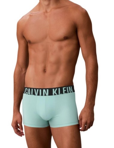 Boxer court homme bleu azur Calvin Klein – lot de 3 stretch