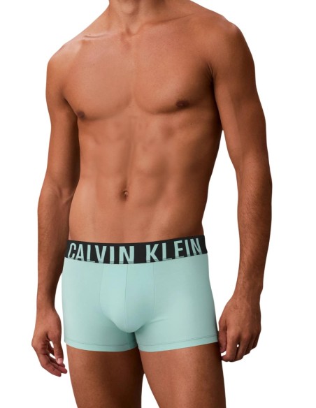 Boxer court homme bleu azur Calvin Klein – lot de 3 stretch
