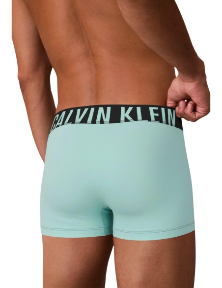 Boxer court homme bleu azur Calvin Klein – lot de 3 stretch
