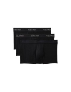 Boxer court homme noir low rise CK – lot de 3 Comfort Edition