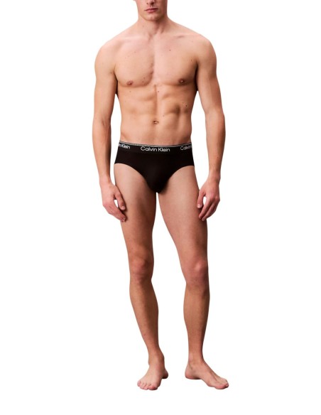 Slip homme noir CK – lot de 3 sport polyester