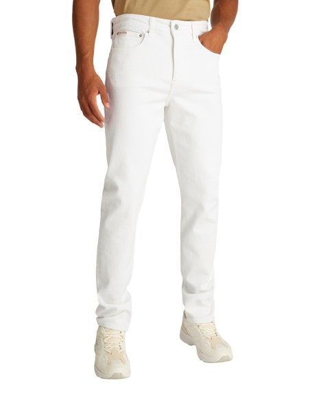 Calvin Klein Jeans jean homme blanc coton bio