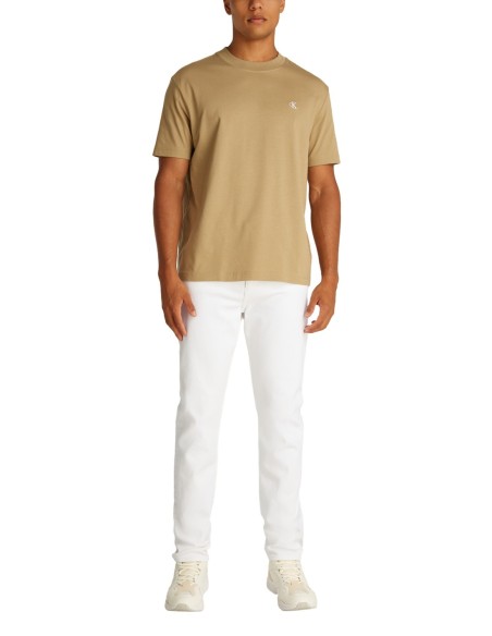 Calvin Klein Jeans jean homme blanc coton bio