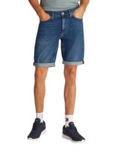 Calvin Klein Jeans bermuda homme bleu azur stretch