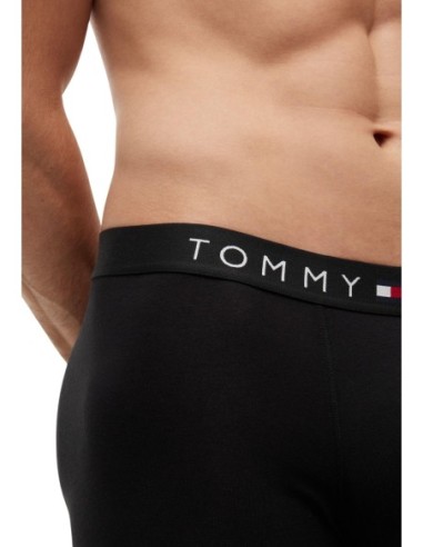 Boxer homme noir Hilfiger – lot de 3 coton organique