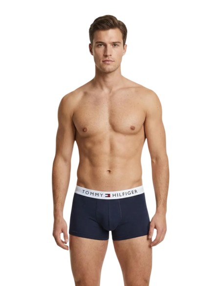Boxer court homme noir Hilfiger – lot de 3 premium