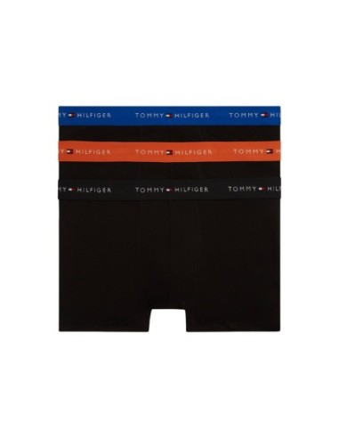 Boxer court homme noir Hilfiger – lot de 3 essentiel