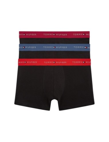 Boxer court homme noir Hilfiger – lot de 3 classique