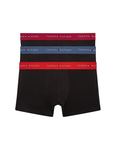 Boxer court homme noir Hilfiger – lot de 3 classique