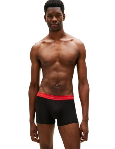 Boxer court homme noir Hilfiger – lot de 3 classique