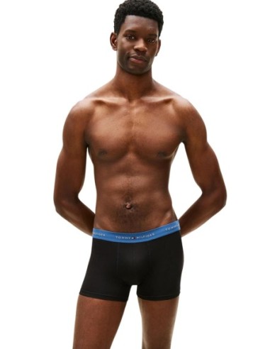 Boxer court homme noir Hilfiger – lot de 3 classique